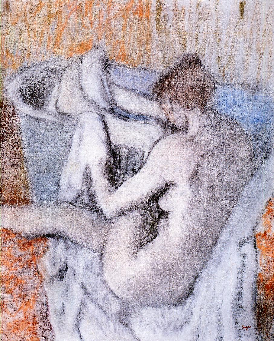 The Toilette after the Bath 1890